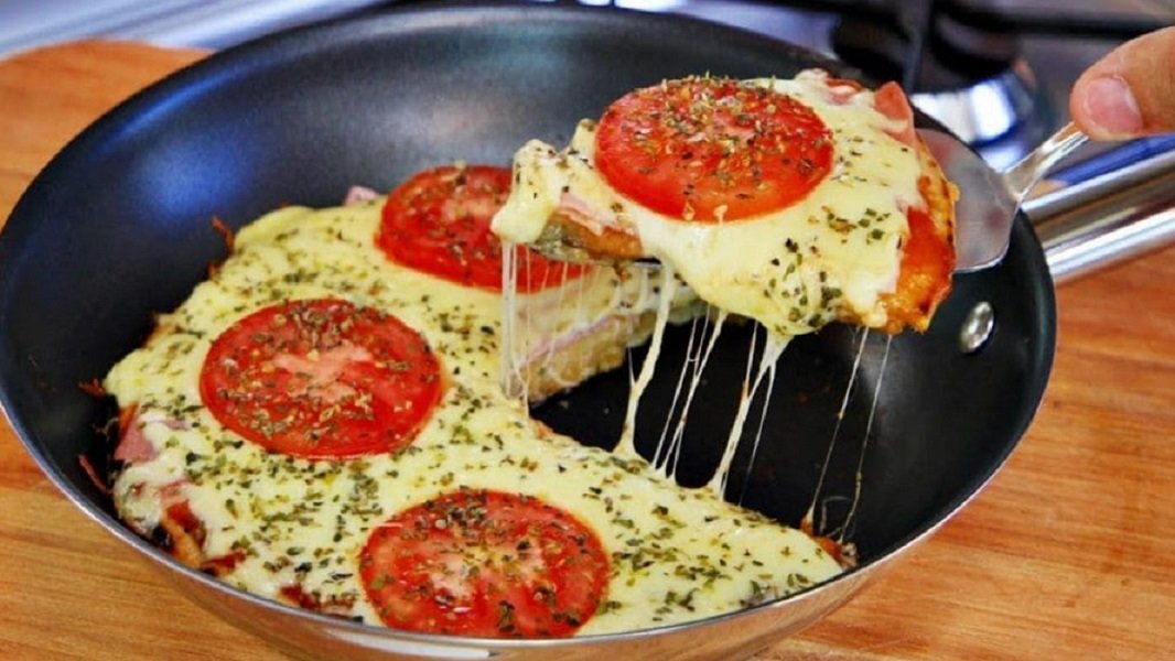 pizza de tapioca