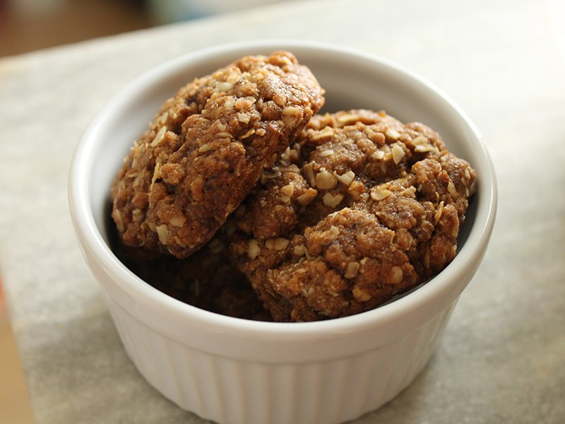 Cookies de Aveia e Mel