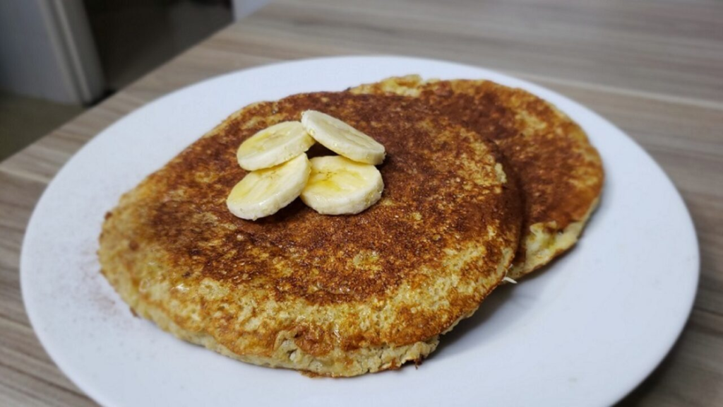 Panqueca de Banana e Aveia