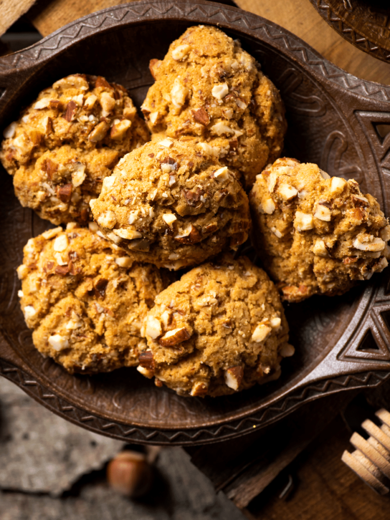 Cookies de Aveia e Mel caseiro