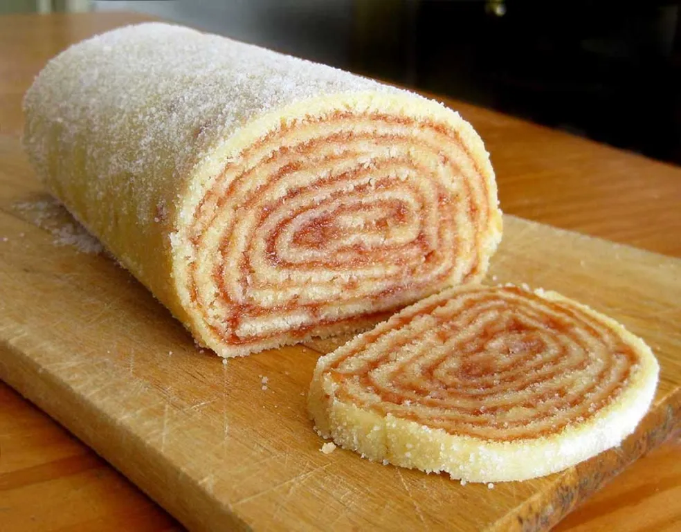 Rocambole com Goiabada