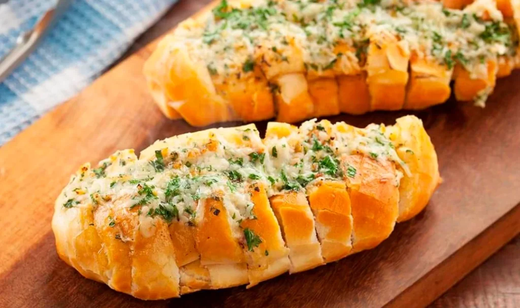 Pão de Alho Cremoso na Air Fryer