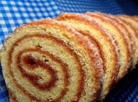 Rocambole com Goiabada