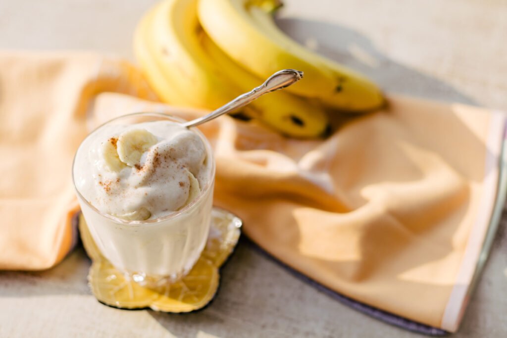Sorvete Cremoso de Banana