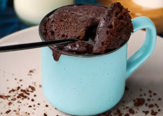 Bolo de Caneca de Micro-ondas