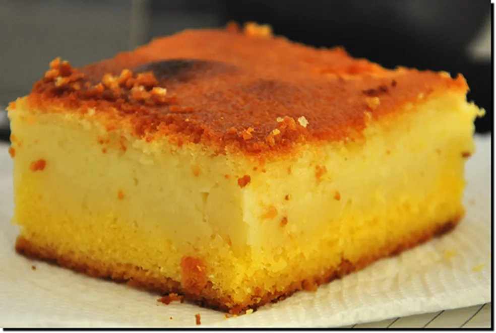 Bolo de Fubá Cremoso
