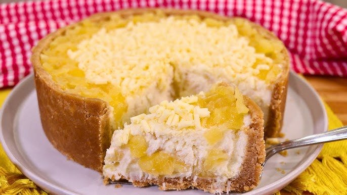Torta de Doce de Coco & Abacaxi