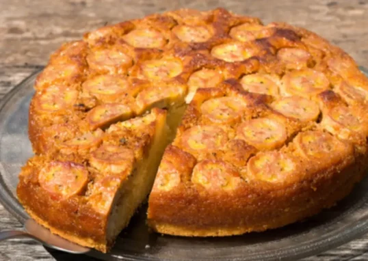 Bolo de Banana com Aveia e Sem Açúcar