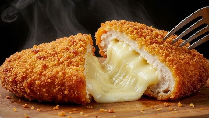 Frango Empanado com Mussarela