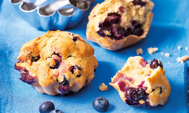 Muffins de Mirtilo
