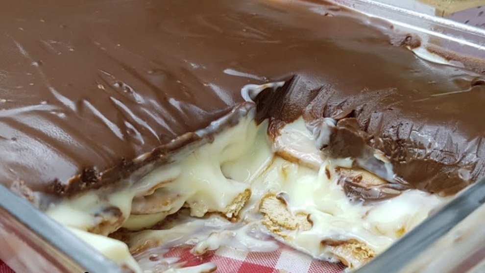 Pavê de Biscoito Maizena