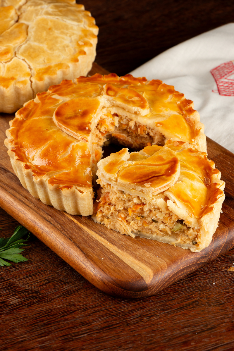 Torta de Frango Cremosa e Fácil