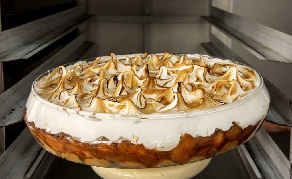 Pavê de Banana Caramelizada