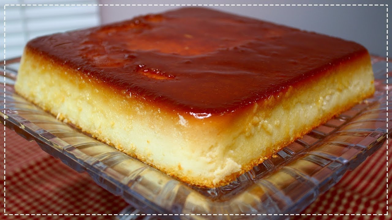 pudim de pão caseiro
